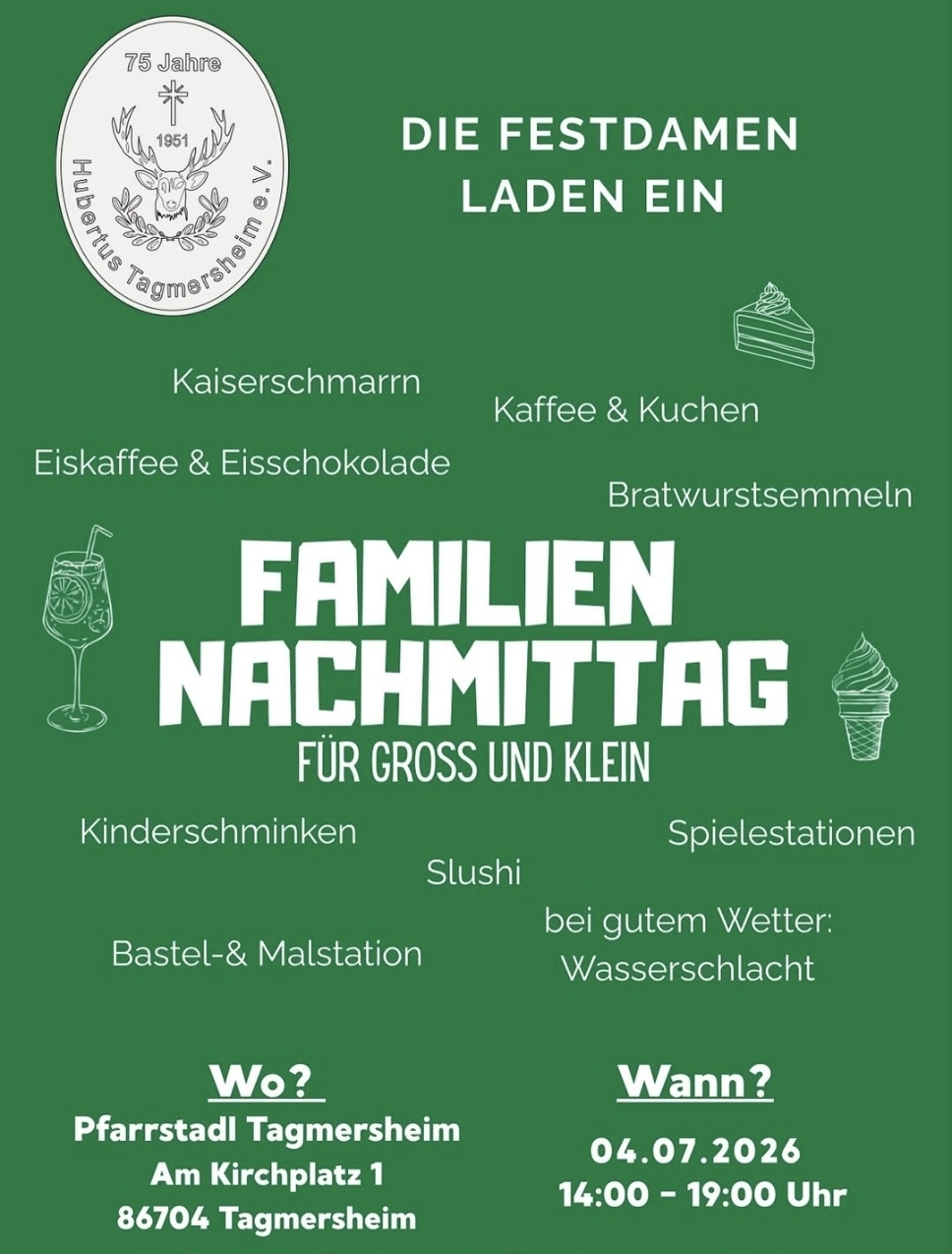 04.07.2026: Familiennachmittag der Festdamen